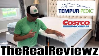 TEMPURPEDIC Supreme 115”  Costco Review [upl. by Norrabal980]