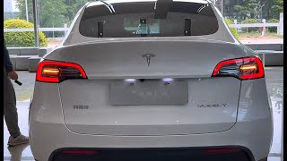 Tesla model Y  exw price 44710newcar automobile tesla teslamodely [upl. by Hailee]