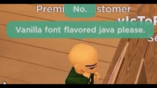 USING FANCY WORDS AGAIN AT FRAPPE  ROBLOX Trolling [upl. by Adele]