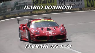 SALITA TROFEO LUIGI FAGIOLI 2024  ILARIO BONDIONI  FERRARI 488 CHALLENGE EVO  VIDEO BELLUNOVIDEO [upl. by Nueovas]