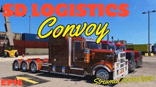 Back on the company Convoy  American Truck Simulator 149 [upl. by Tamar502]