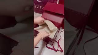 🎉 WhatsApp  12817799705🎉Gucci Emblem bag which one do you choose usa unboxing guccihandbags [upl. by Norda]