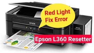 HOW TO RESET EPSON L360  L130  L220  L310  L360  L365  Resetter [upl. by Morocco]