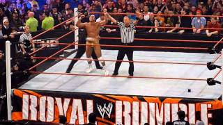 Royal Rumble 2011 Winner Alberto Del Rio [upl. by Hellah]