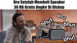 Beli Speaker 30Rb Gratis Ongkir Di Olshop  Speaker Jem Bhut [upl. by Eam292]