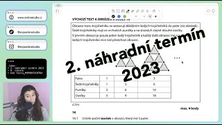 Řešení přijímaček z matematiky  9 ročník  2 náhradní termín 2023 [upl. by Ahtiekahs]