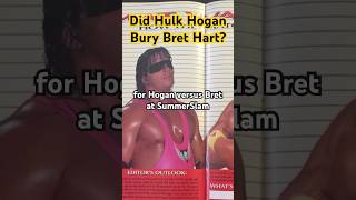 Bret Hart vs Hulk Hogan was supposed to happen at SummerSlam 1993 wwe hulkhogan brethart short [upl. by Trevlac]