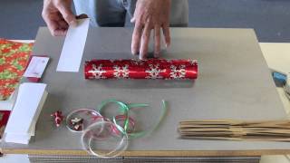 How to make Christmas Crackers by Olde English Crackers [upl. by Nulubez]