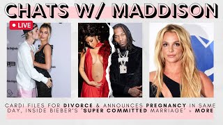 Cardi B files for DIVORCE amp shares PREGNANCY in SAME day Bieber’s ‘SUPER committed’ marriage  MORE [upl. by Aaberg]