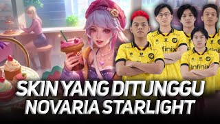 TUTORIAL NOVARIA  SKIN STARLIGHT EFEK SKILLNYA JADI KEREN GINI AUTO KENA TERUSS [upl. by Reger29]