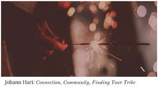 Johann Hari Connection Community Finding Your Tribe [upl. by Sinylg]