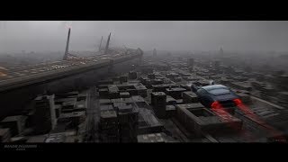 Blade Runner 2049 Scene  Flight to LAPD amp Baseline Test FULL HD [upl. by Abita]