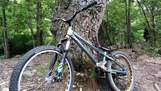 2018年6月MTBとトライアル遊び ONZA ZOOT ＆ ヨツバサイクル [upl. by Chapa]