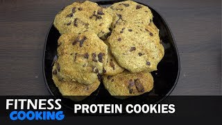 Cookies cu Proteine  Fitness Cooking [upl. by Christiansen]