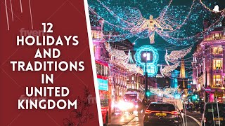 Popular UK traditions and holidays [upl. by Eiwoh]