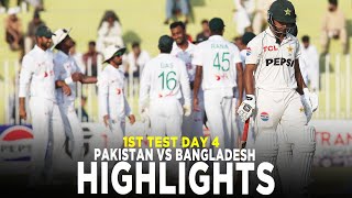 Full Highlights  Pakistan vs Bangladesh  1st Test Day 4 2024  PCB  M8A1K [upl. by Bartosch800]