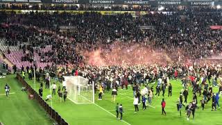 Servette FC 3  1 LausanneSport FC fin du match 10052019 juste incroyable [upl. by Ingar]