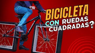 Revolucionando Las Bicis La Bicicleta De Ruedas Cuadradas [upl. by Eirac78]