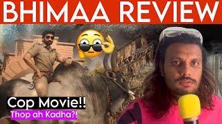 Bhimaa Review  Gopi Chand  Poolachokka  Bhima Movie Review [upl. by Olegnaed]