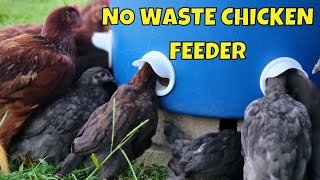 The Ultimate DIY NoWaste Chicken Feeder You Need to See [upl. by Natsirc]