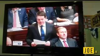 Anonymous TD makes sheep noises in Dáil during Budget 2017 [upl. by Mikel]