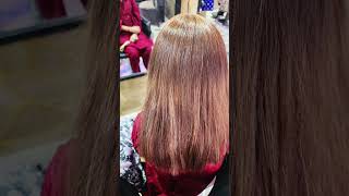 Copper brown hair transformation beautytips hairstyle greyhair greyhaircolor [upl. by Ennahs]