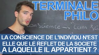 Conscience individu et société  Philosophie  Terminale  Les Bons Profs [upl. by Asirrac]