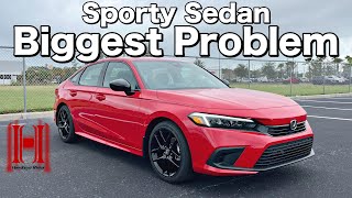 2024 Honda Civic Sport Sedan BIGGEST PROBLEM All Specs amp Test Drive [upl. by Kristofer]