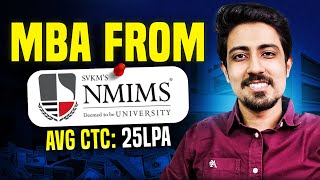 All about MBA from NMIMS ➡️ Placements Campus and Selection Process [upl. by Milman694]