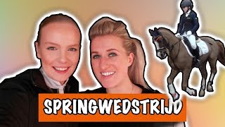 BRITT EN ESRA SPRINGEN  Brabantse Kampioenschappen  PaardenpraatTV [upl. by Ephrayim]