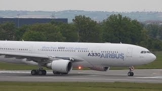 FullHD Airbus Industrie A330200 take off at ToulouseTLSLFBO [upl. by Becky]