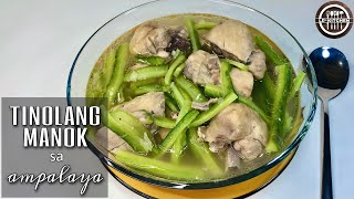 TINOLANG MANOK WITH AMPALAYA  ILOCANO STYLE  CHICKEN TINOLA  FILIPINO FOOD  LD’s Kitchen [upl. by Wernick]