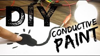 DIY How To Make Conductive Paint At Home  Part 1 [upl. by Cenac]