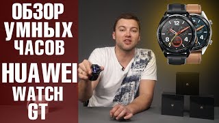 Обзор смарт часов Huawei Watch GT Обзор от Wellfix [upl. by Nnahgiel]