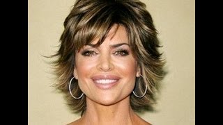 Part 2 of 2 How to CUT and STYLE your HAIR like LISA RINNA Haircut Hairstyle Tutorial layered shag [upl. by Melamed]