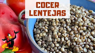 3 TRUCOS para Cocer Lentejas y Tiempo de Cocción ¡RECETA CON LENTEJAS [upl. by Jerz]