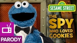 Sesame Street The Spy Who Loved Cookies 007 Parody [upl. by Yendirb]