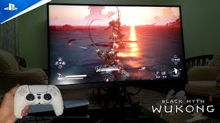 PS5 Slim 4K MONITOR AORUS FI27Q l Black Myth Wukong [upl. by Entroc629]