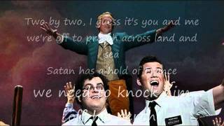 The Book of Mormon Two By Two Lyrics [upl. by Guenna609]