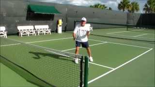 Pickleball Volley Lesson  Brian Staub  PoachPBcom [upl. by Sheaff]