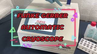 HiYi FUNKE GERBER CRYOSTAR I Automatic Cryoscope [upl. by Milone615]