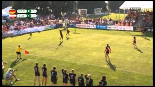 Faustball WM Damen 2014 Finale [upl. by Ynohtnacram]