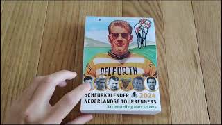 Scheurkalender 2024  Nederlandse tourrenners [upl. by Yespmed]