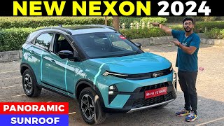 New Nexon with Panoramic Sunroof amp Dual CNG🔥 Walkaround with On Road Price  Tata Nexon 2024 [upl. by Lisetta186]