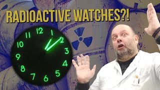 Radioactive paste in vintage watches how dangerous is it [upl. by Rehpotsirhc]