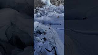 Conquering the Khumbu Icefall everest mountaineering [upl. by Ennair]