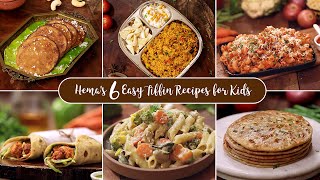 Tiffin Recipes for Kids  Quick and Easy Tiffin Ideas  Monday to Saturday Kids Breakfast Recipes [upl. by Edurtreg]