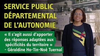 Géraldine HOTINNOE TUERNUAL Directrice de lautonomie de la Collectivité territoriale de Guyane [upl. by Towny]