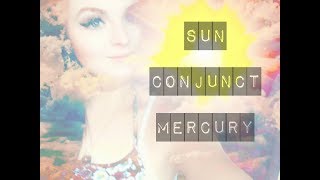 Sun Conjunct Mercury in the Birth Chart [upl. by Three]