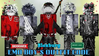 New Boy Outfits Code For Brookhaven And Berry Avenue  Roblox Brookhaven Boys Outfit Codes Part 3 [upl. by Rossner]